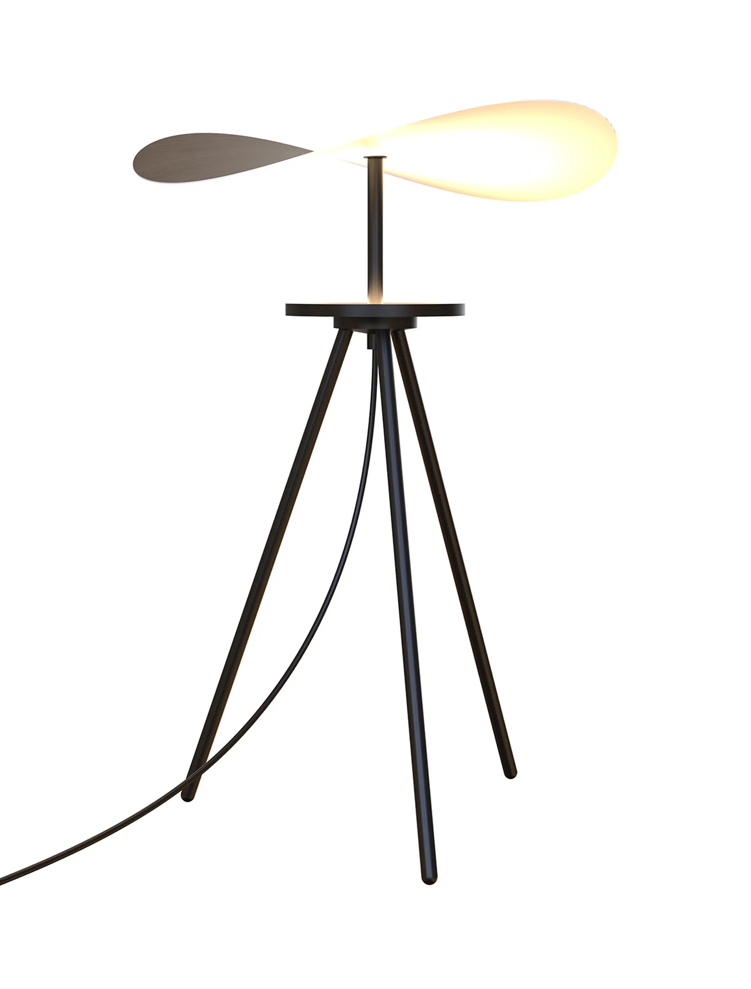 Abisal Dark Wood Table Lamps Mantra Designer Table Lamps
